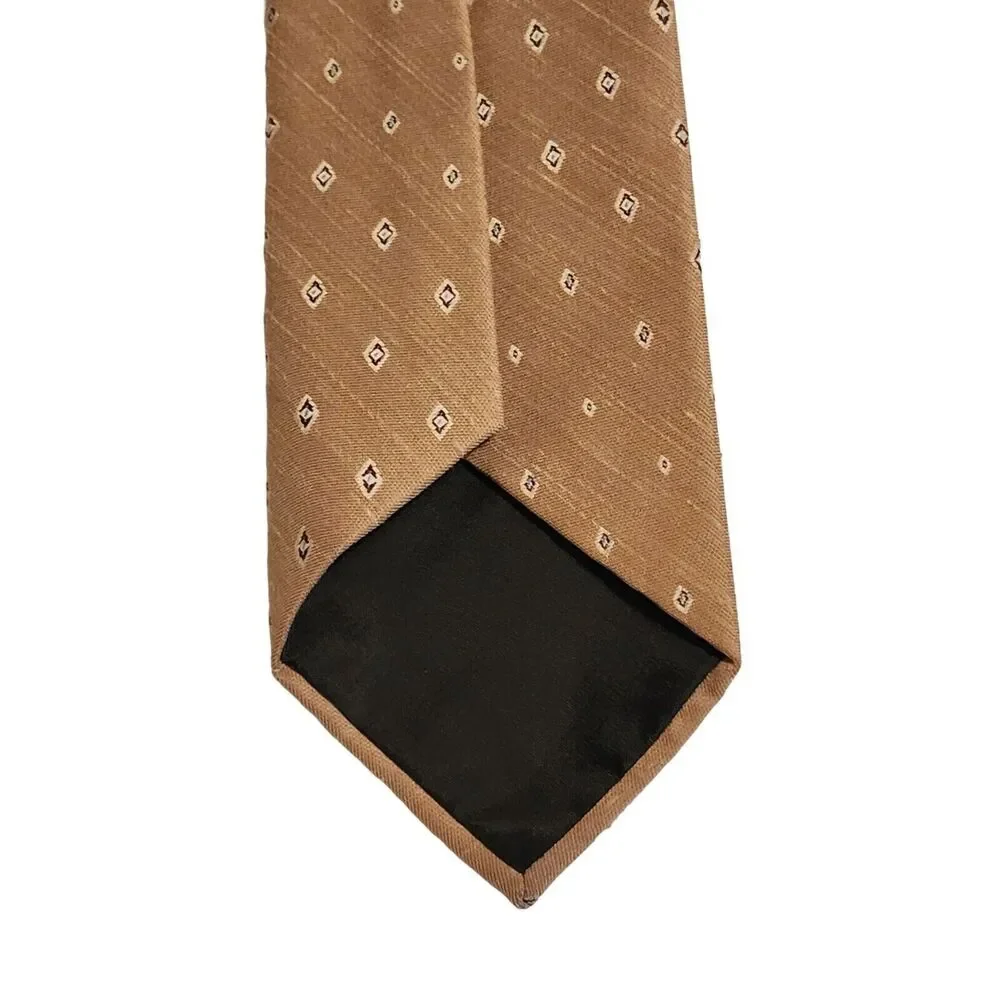 #6399 Vintage Sundace Wembley Tan Mens Necktie